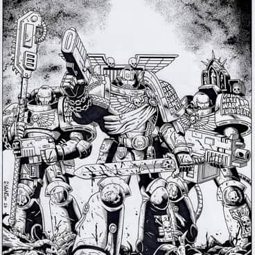 Deathwatch by Garry Wharton (gwhartonart)