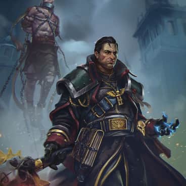 Inquisitor Eisenhorn and Cherubael by Vitaly Perevoshikov (grohgrog_art | Vitaliy Perevoshikov | perevishikov)