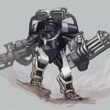 Iron Hands by Alexey Potorochin (artistpotorochin)