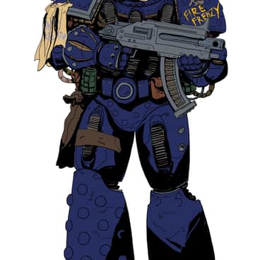 Sons of Guilliman by Daniel Irwin (dp.irwin.art)