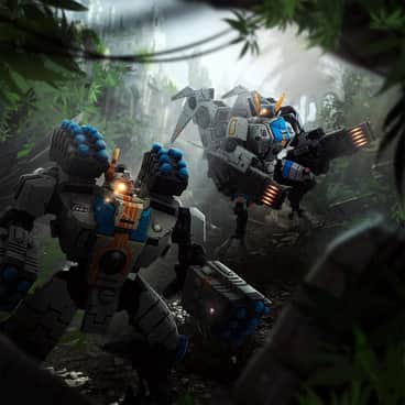 T’au Battle Suites by Forgotten Wulf