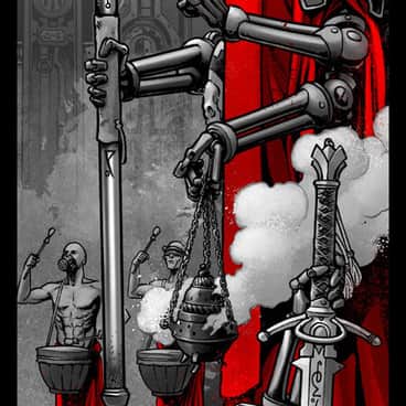 Tech-Priest by Tazio Bettin (Spacefriend-T | taziobettin)