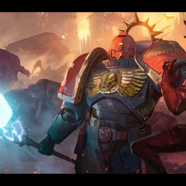 Ultramarines vs Bloodletters by dayan