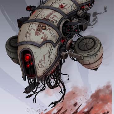 Vultarax Stratos-Automata by Wolfdawg Art (Wolfdawgartcorner | WolfdawgArt)