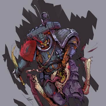 Deathwatch vs Tyranid by Albert Sargsyan (AboSargsyan | allberths)