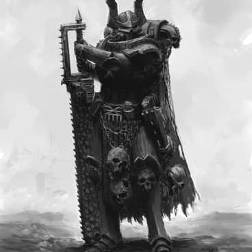 Khornate Battle Sister by Olli-Markus Latvala (oskulatvala)