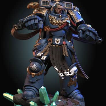 Marneus Calgar by Alexei Konev (alexeikonev)