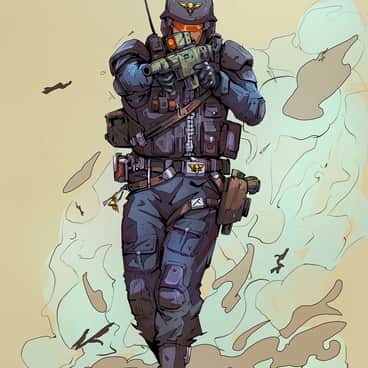 Prison Guard by Albert Sargsyan (AboSargsyan | allberths)