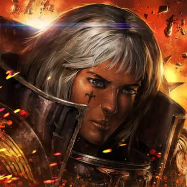 Sister of Battle by Ameen Naksewee (ameeeeba | Ameen_artworks)