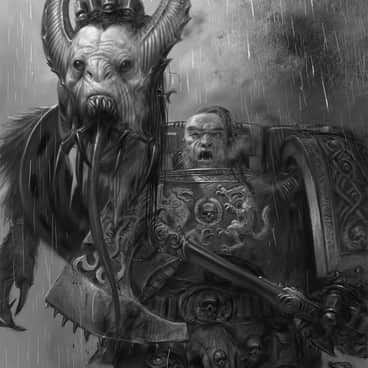 Space Wolf by Adrian Smith (adriansmithartist)