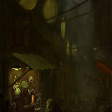 Street Scene by Reuben Blakeman (rdabart)