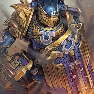 Ultramarines Invictarus by Daniel Caballero (DarksCaballero | dcaballero)