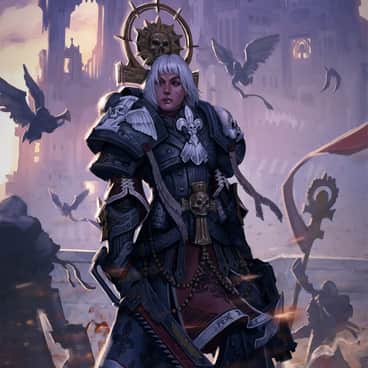 Adepta Sororitas by Chevron Lowery (LoweryChevron | chevronlowery)