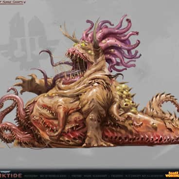 Beast of Nurgle by Miguel Iglesias (art.of.migueliglesias | MIglesiasArt)