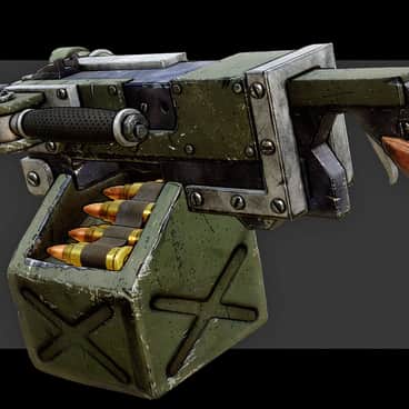 Heavy Stubber by Nathan Mulhollen