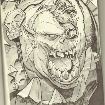 Ork Portrait by David Hueso (davidhueso | D_hueso)