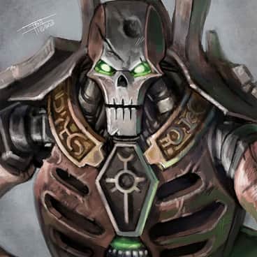 Necron Royal Warden by Frost Llamzon (FrostLlamzon)