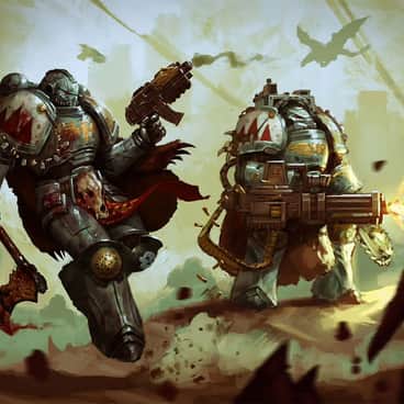 Space Wolves by Chevron Lowery (LoweryChevron | chevronlowery)