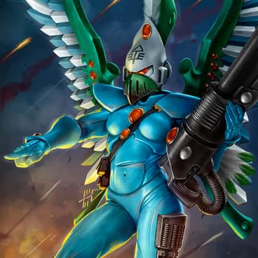 Swooping Hawk Exarch by Israel Llona (IsraLlona | isra_llona)