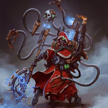 Tech Priest by Chevron Lowery (LoweryChevron | chevronlowery)