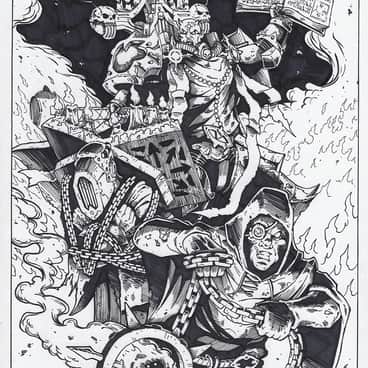 Dark Apostle by Garry Wharton (gwhartonart)