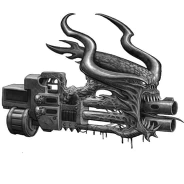 Demonic Autocannon by David Griffith