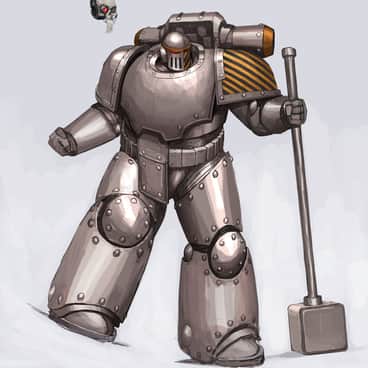 Iron Warrior by Alexey Potorochin (artistpotorochin)