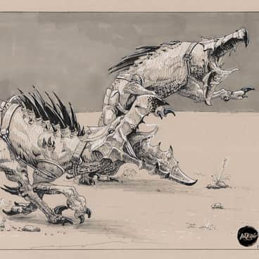 Kroot Hound by Haekel Lav (haekellav)