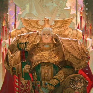 Rogal Dorn by Ginias (纪年Ginias | ginias1007 | jinian-ginias)