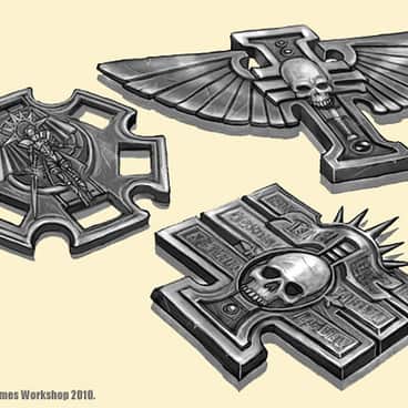 Shrine World Badges by David Griffith