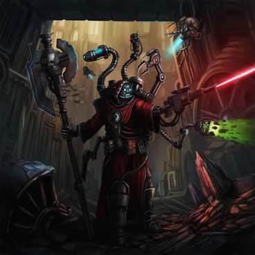 Tech-Priest by Beka Chipchiuri (bchipchiuri | Bekachipo)
