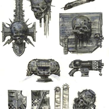 40K Graphics by Phil Moss (philmossart | phil__moss)
