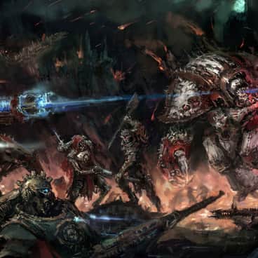 AdMech vs Some Heretics by Dmitry Brushray (brushray | art_bruray)