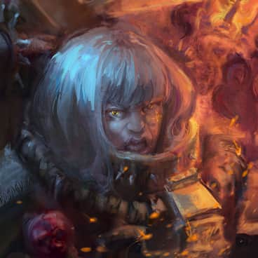 Battle Sister by Zavhorodnii Illia (fl3dgling | _fl3dgl1ng)