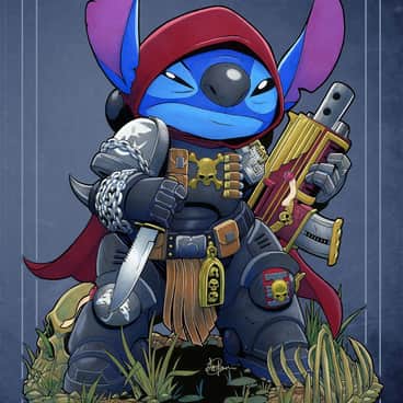 Carcharodons Stitch by Levi Cleeman (levi_cleeman_art | Saxon-Blake | levicleeman)