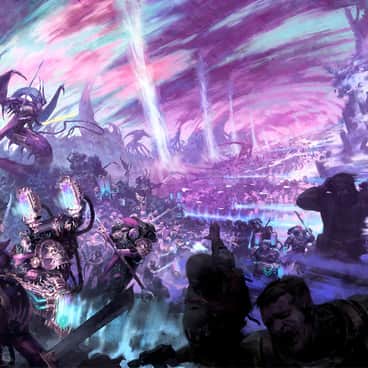 Champions of Slaanesh by Jon Cave (joncave.art | Jonathan Cave)
