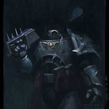 Chaos Space Marines by Aleksandr Kravchuk (mechan | mechan_art | mechan0)