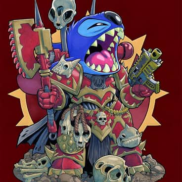Chaos Stitch by Levi Cleeman (levi_cleeman_art | Saxon-Blake | levicleeman)
