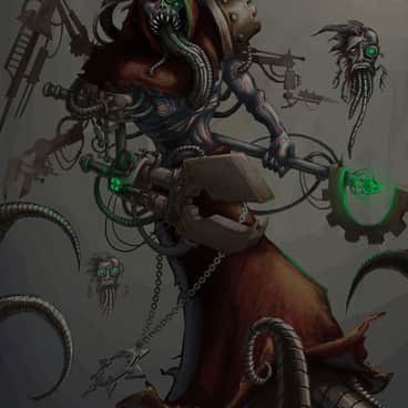 Dark Mechanicus Lord by jasperavent