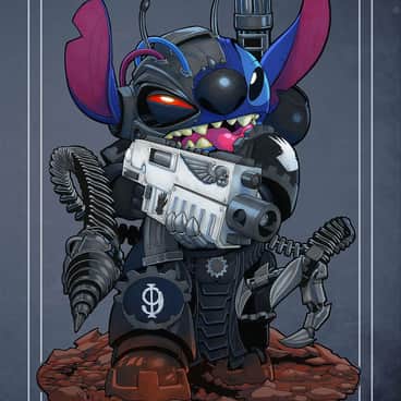 Iron Hand Stitch by Levi Cleeman (levi_cleeman_art | Saxon-Blake | levicleeman)