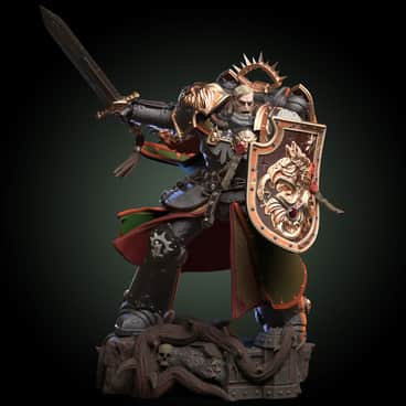 Lion El’Jonson by Alexei Konev (alexeikonev)