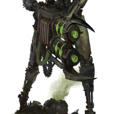Necron Vignette by Phil Moss (philmossart | phil__moss)