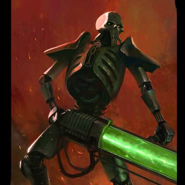 Necron Warrior by Aleksandr Kravchuk (mechan | mechan_art | mechan0)