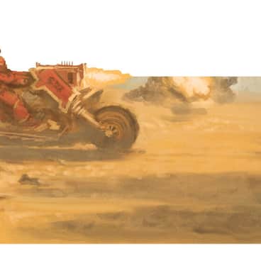 Red Corsairs by Phil Moss (philmossart | phil__moss)