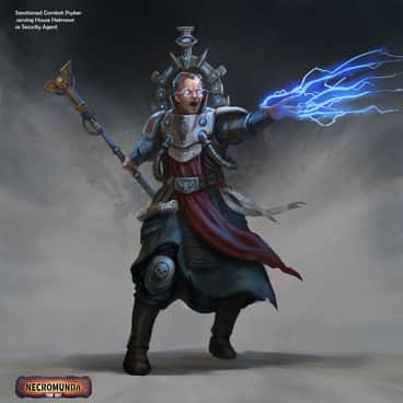 Sanctioned Combat Psyker by Toni Justamante Jacobs (ARTOFJUSTAMAN | just_a_man_t)