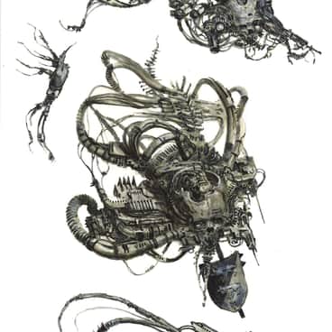 Servo-Skulls by Phil Moss (philmossart | phil__moss)