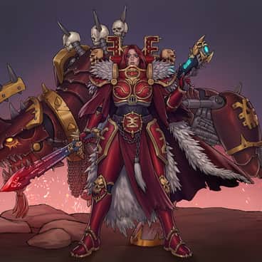 Sister of Khorne by Yang Zheyy (yang·z | yangzheyy)