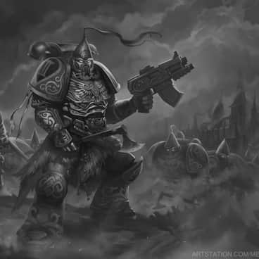 Space Druzhina by Aleksandr Kravchuk (mechan | mechan_art | mechan0)