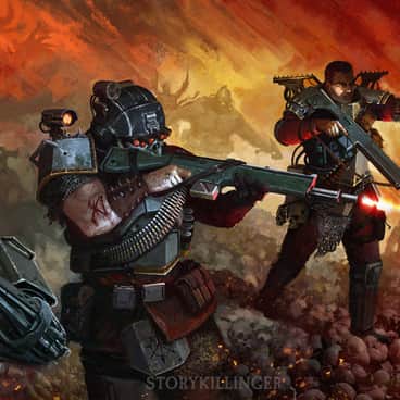 Tactical Khorne Squad by Stefan Ristić (StoryKillinger | Stori Killinger)
