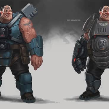 Veteran Ogryn by Toni Justamante Jacobs (ARTOFJUSTAMAN | just_a_man_t)